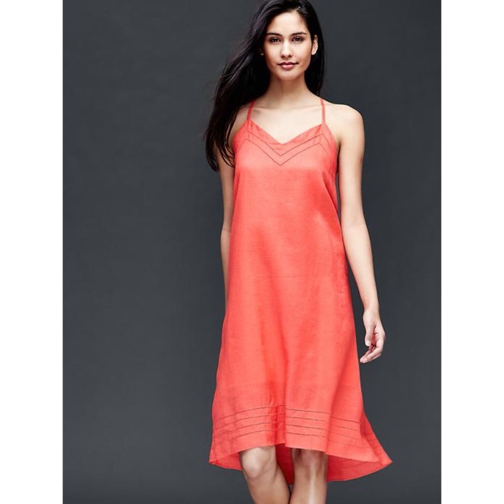 Gap linen cami dress 2P